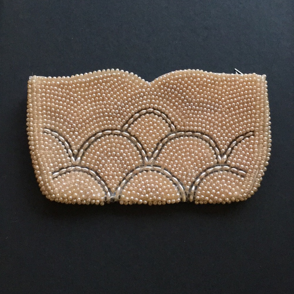 Vintage beaded clutch